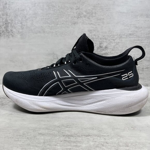 Asics Gel Nimbus 25 Running Shoes - Women's Size 9 - Black - Picture 5 of 10